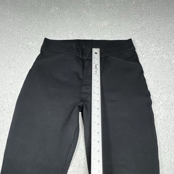 Spanx Pants Womens Sz PM Black The Perfect Pant Ankle Backseam Skinny Leggings - Picture 5 of 12